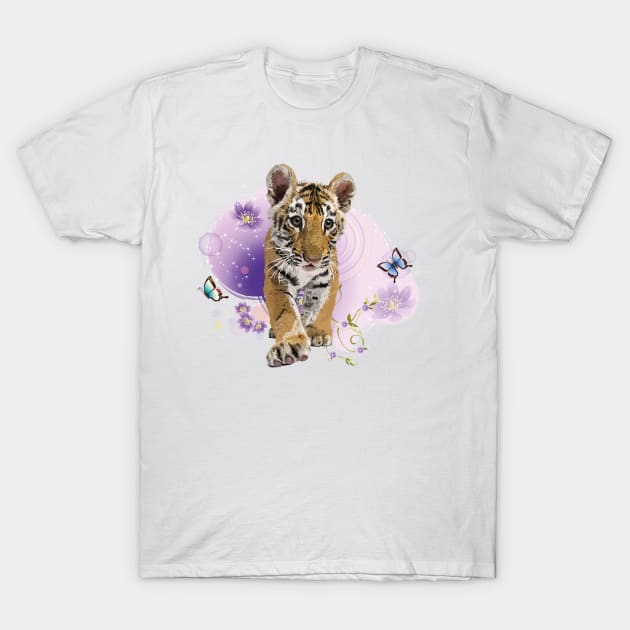 Bengal tiger T-Shirt by obscurite